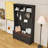 Wooden Hall Tree with Storage Drawers, Shelves, Hooks and Bench-1939102180