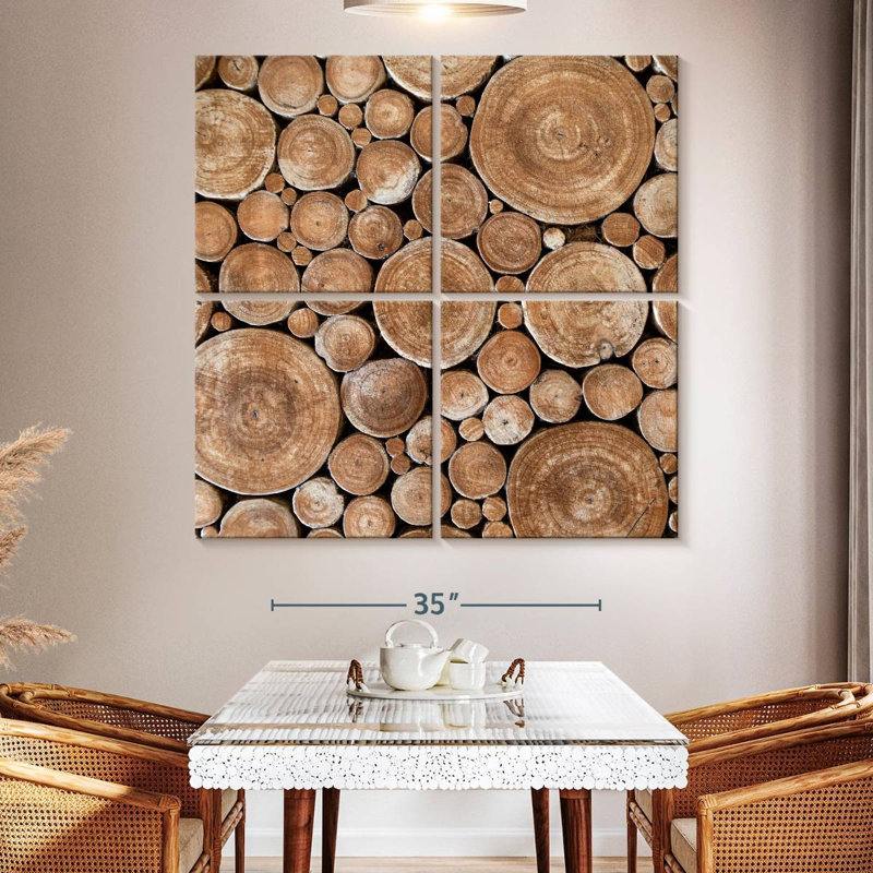 Senne Tree Stumps, 50" H x 50" W