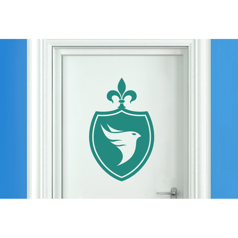 Animals Wall Decal, Aqua Green