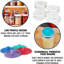 Couvercle en silicone Grebest 1-61821039-61821044