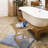 20'' W Wood Shower Bench