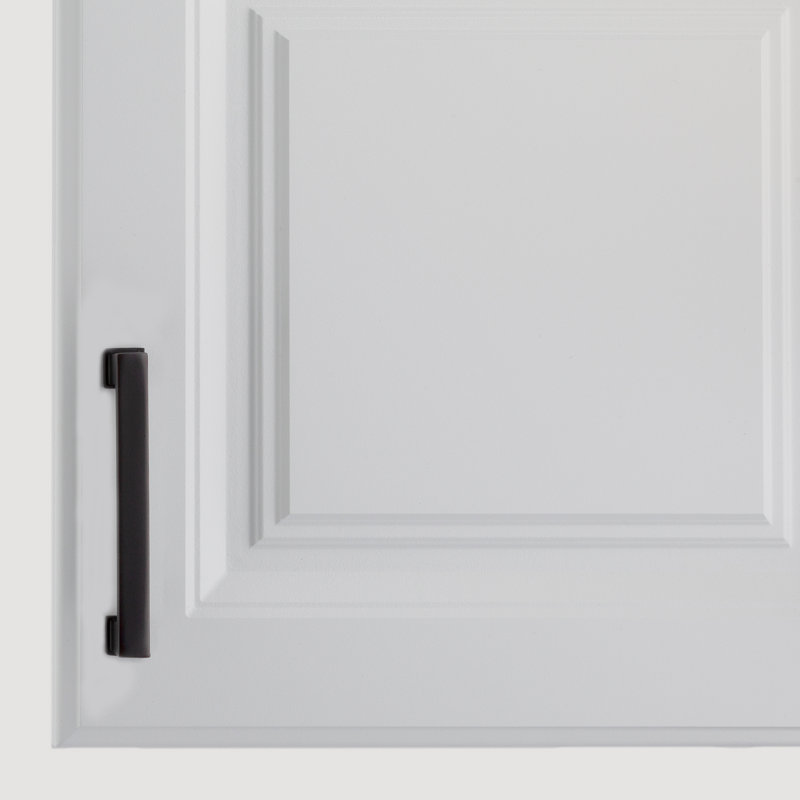 Chelsey 4" Center to Center Matte Black Bar Drawer Pull, 4", Matte Black