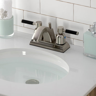 Robinet pour salle de bain avec ensemble de drain central à Kaiser