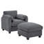 Fauteuil d'appoint 34,6 po avec repose-pieds-1269808610