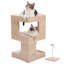 Mobilier d'intérieur multi-niveaux pour chat moderne