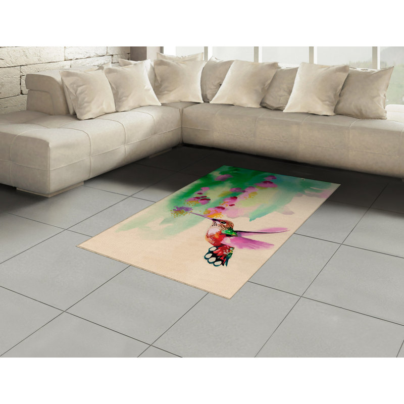 Jerold Animal Print Hand Woven Area Rug, Rectangle 120 x 180cm