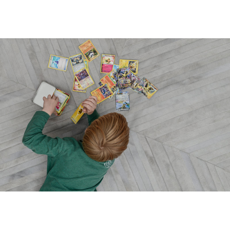 La Quinta Striped Area Rug, Round 4'11"