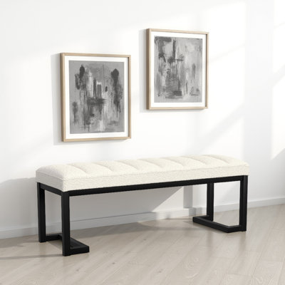 Banc rembourré Adileni Boucle