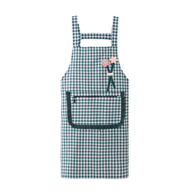 Tablier de cuisine imperméable à l'eau et à l'épreuve de l'huile pour la maison, tablier unisexe anti-salissure avec poches, 31,5 x 27,6 po