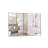 48"x32" Oversized Modern Rectangle Bathroom Mirror with Frame-196804819