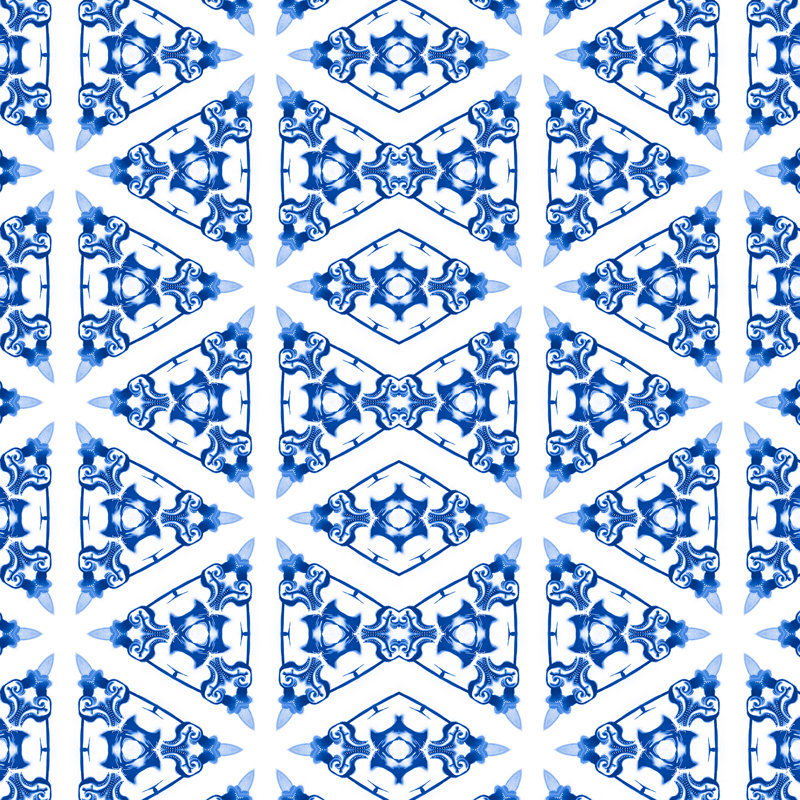 Bunsen | Chinoiserie Trellis  Wallpaper 