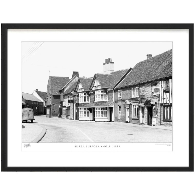 Bures, Suffolk Knoll C1955 by Francis Frith - Single Picture Frame Print, 28cm H x 36cm W x 2.3cm D