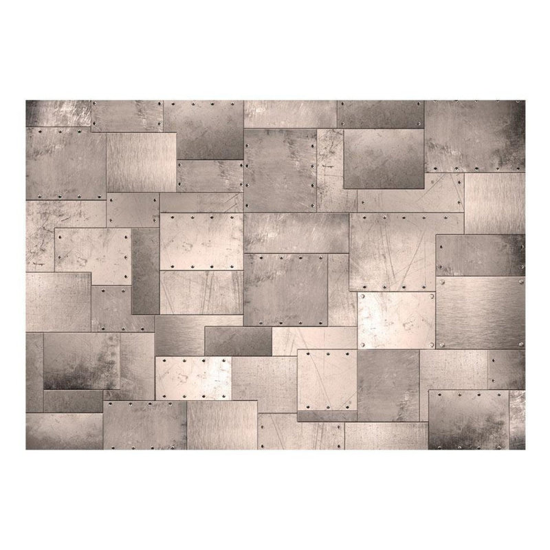 Plaque murale en métal, L 55 po x l 78 po, Bronze