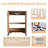 Dajean 30 " W Freestanding Standard Free Standing 1 Single Vanity Bathroom Vanity With Ceramic Top