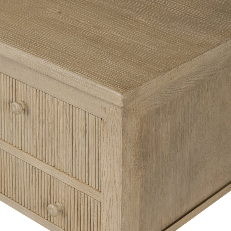 Bush Nightstand, Light Weathered Oak