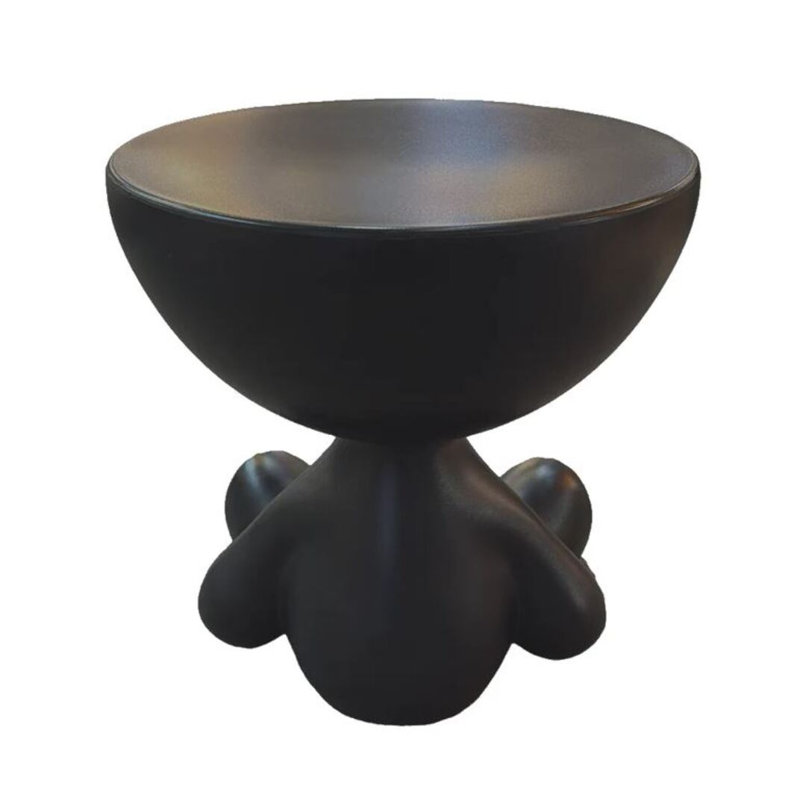 Table d'appoint Teddy, Noir