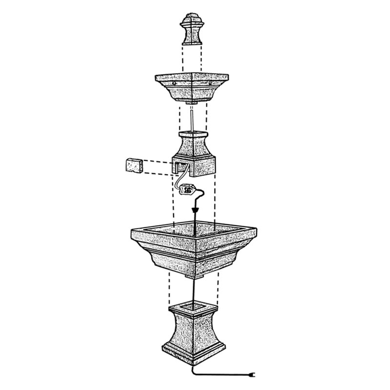 Barcelona Fountain, Chestnut