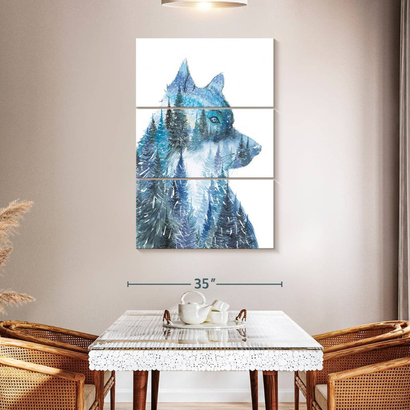 Loup Brampt, H 32 po x l 20 po