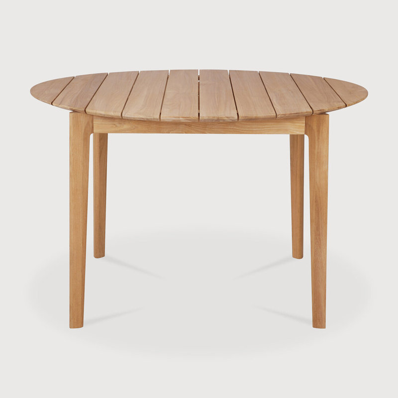 Bok Outdoor Round Teak Dining Table