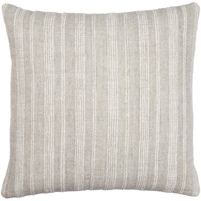 Linen Blend Throw Square Pillow