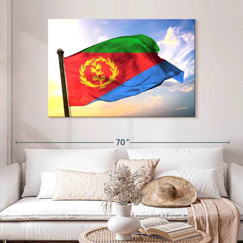 Borges Eritrea Flag, 32" H x 48" W