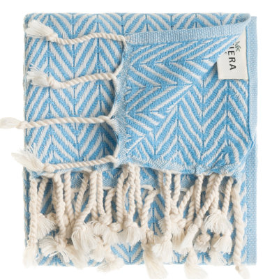 Herringbone Turkish Cotton Hand Towel Bundle