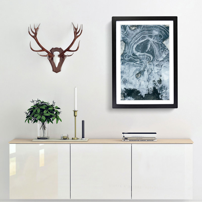 Falling into You - Picture Frame Graphic Art Print, Black, 91cm H x 60cm W x 2cm D