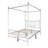 Zelai Metal Canopy Bed-761839249-761839252