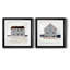 Beach Hut I Beach Hut I - ensemble de 2 cadres photo-1851214670-1851214665-1856808802