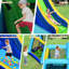 Jeu gonflable 12,5 pi x 9,8 pi