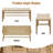 Aaditya Solid Wood Bench