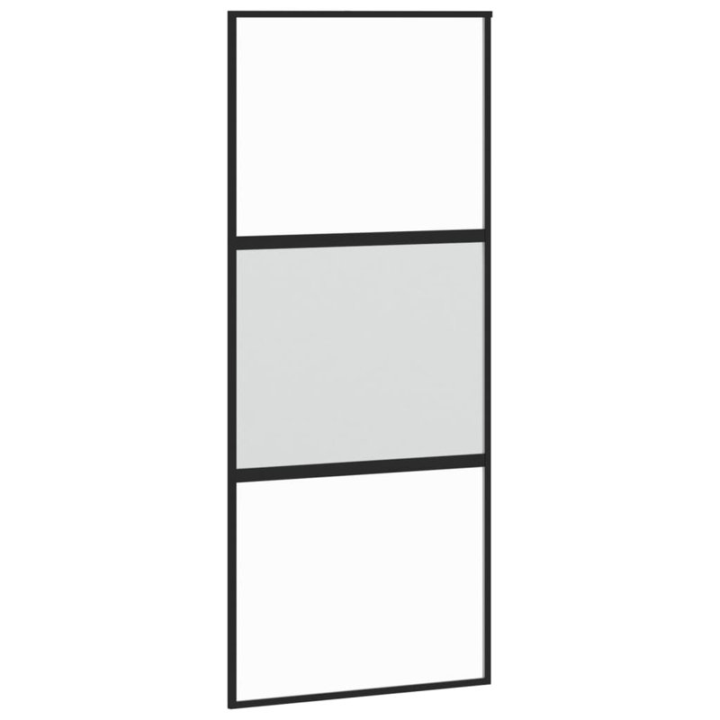 Aesa Glass Sliding Doors, 205cm H x 90cm W