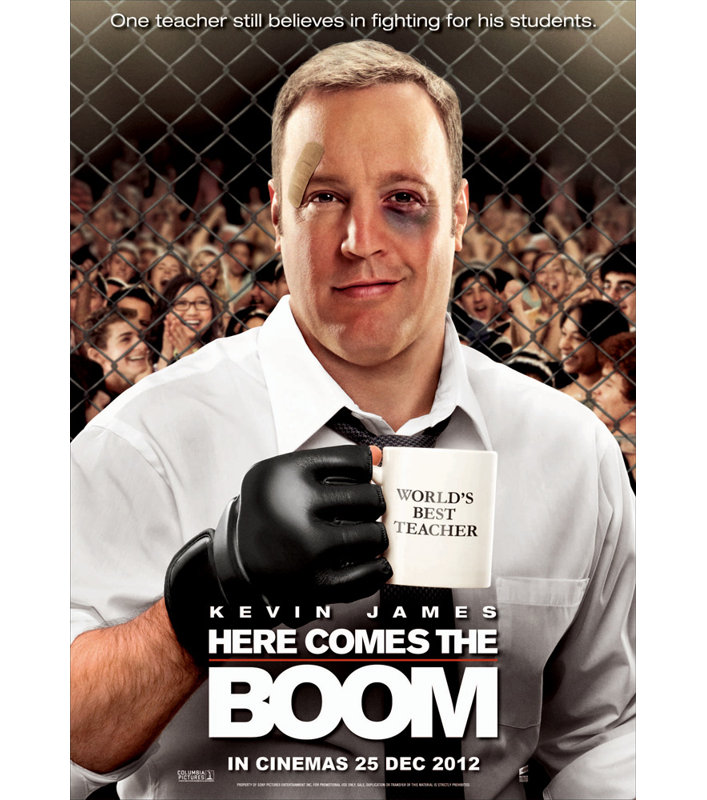 «Here Comes the Boom», H 18 po x l 13 po