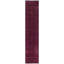 Overdyed Hand-Knotted Wool Modern-Contemporary Pink Runner 2' 7" x 12' 6"