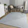 Soft Area Rug with Cozy High and Low Effect in Solid Colors