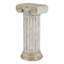 Meuble piédestal en magnésium blanc antique 1pc