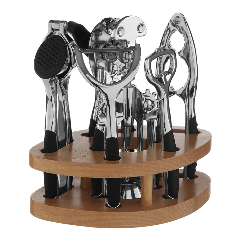 Symple Stuff Paragon 7 Utensil Set