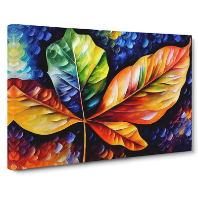 Glimmering Leaf Vol.5 - Wrapped Canvas