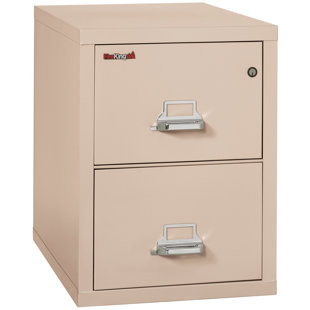 Fireproof 2 -Drawer Steel File Cabinet