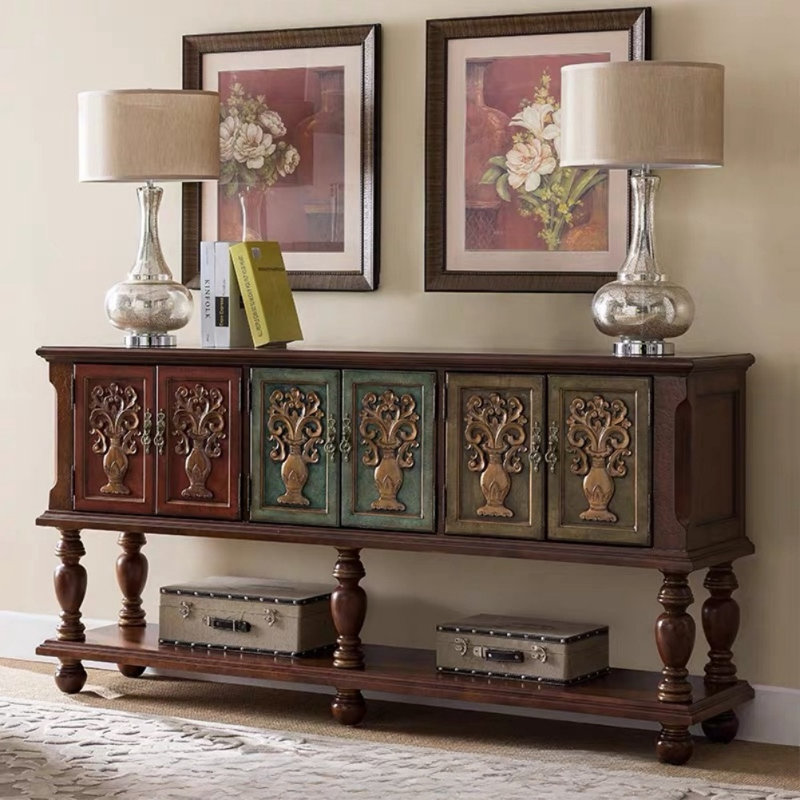 Commode d'appoint Vintage, Brun