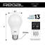 9 W (équivalent à 60 W), ampoule DEL intelligente A19, à intensité variable, blanc chaud (2 700 K), culot E26 / moyen (standard)