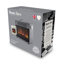 Swan 1800 Watt 6138 BTU Electric Compact Space Heater with Adjustable Thermostat