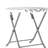 Three Piece Folding Set in PE Rattan with Metal Frames for Indoor and Outdoor Use-371641110
