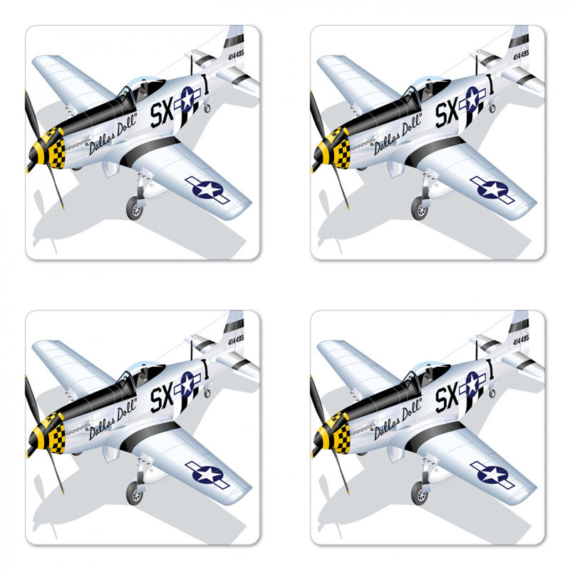 Sous-verre avion