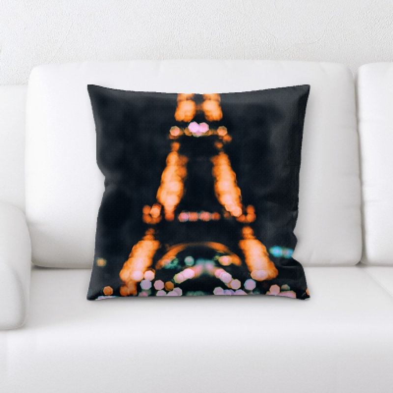 Microsuede Reversible Throw Pillow
