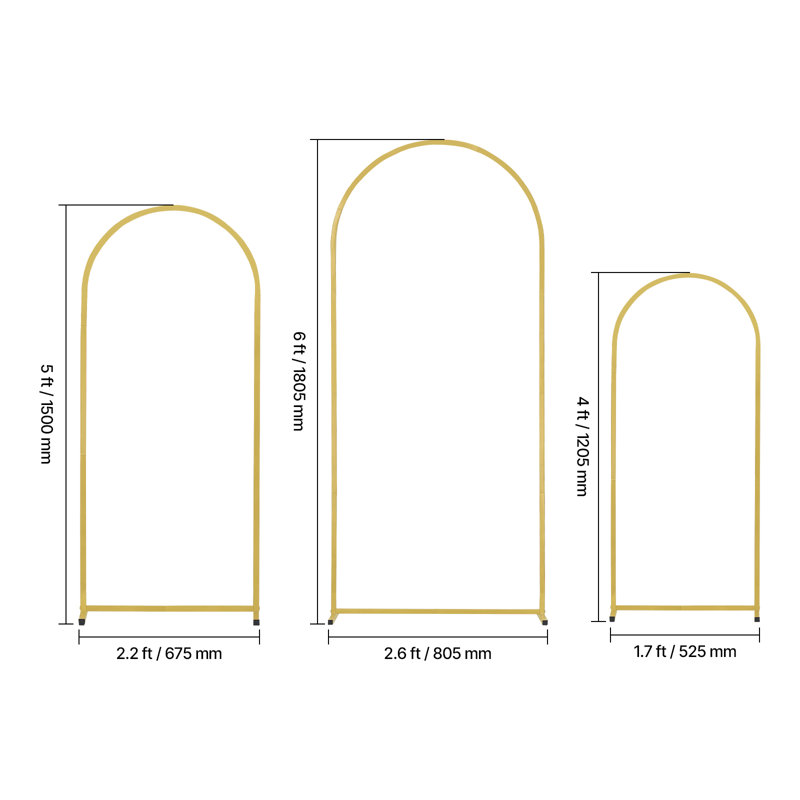 Metal Backdrops & Signs, 182.9cm H x 79.2cm W x 40.5cm D