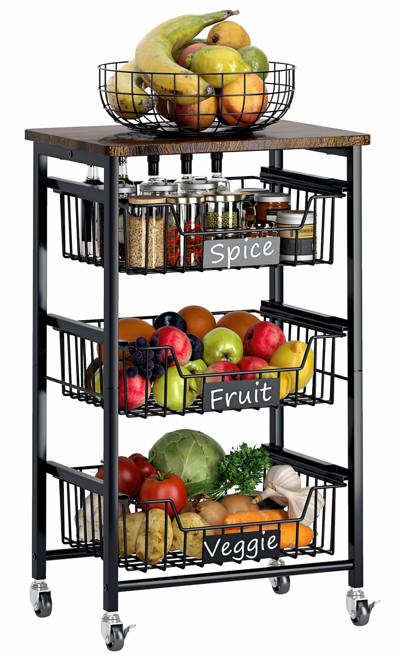 KOVOME Kitchen Cart Wayfair
