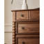 Commode d'appoint colonne rétro de style romain