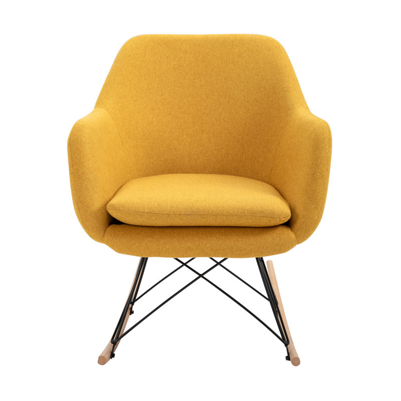 Maisy Rocking Chair, Yellow