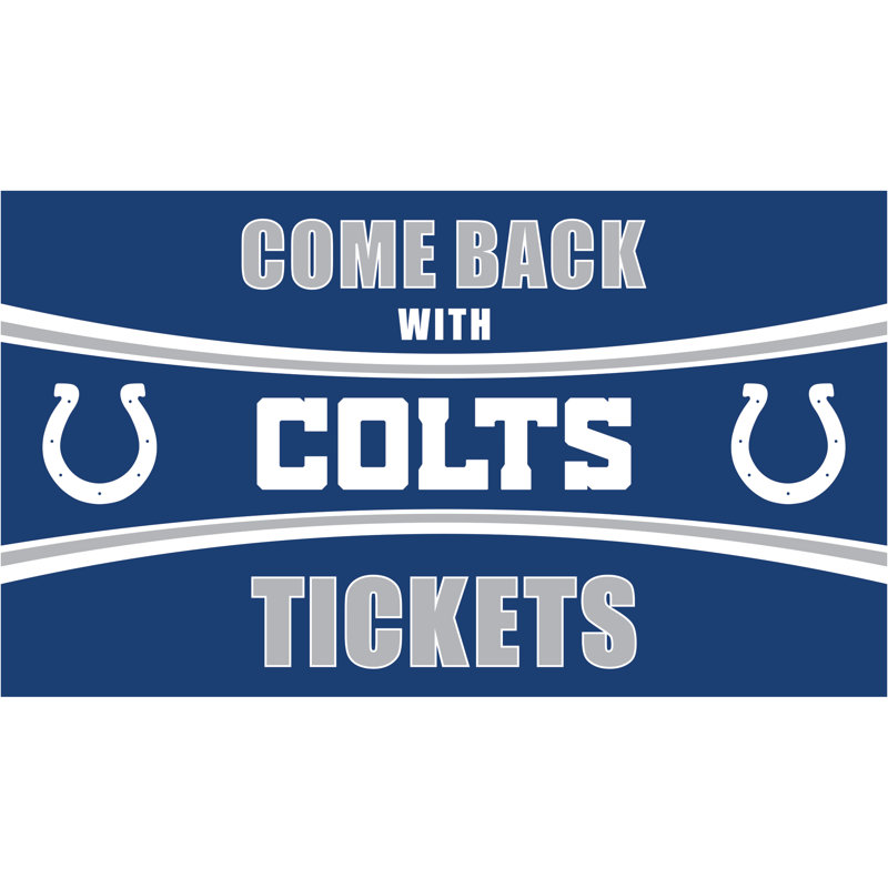 Paillasson en PVC, NFL Indianapolis Colts